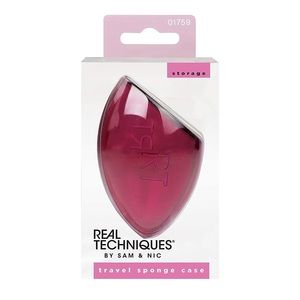 NEW! Real Techniques Travel Case + Beauty Sponge